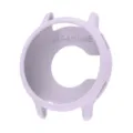 Silicone smartwatch protective case light purple hollow half-wrap watch cover accessory - Shimmer Purple