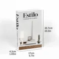Modern minimalist decorative fake book ornament for home office and living room decor. - Cross-Border Foldable Style / FH-54