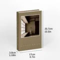Minimalist solid color fake book wabi-sabi home decor hotel model room aesthetic ornament - Folding Type (Flat Shipping Assembly Required) / BH-354