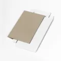 Minimalist folding decorative book prop detail view, modern Nordic study room accessory. - 26.7*17*4.2cm / Wood Grey Folding