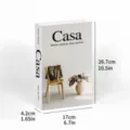 Modern minimalist decorative fake book ornament Spanish home decor desktop display model - Cross-Border Foldable Style / FH-55