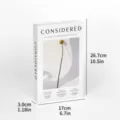 Minimalist decorative fake book modern home soft furnishing aesthetic book box - Foldable Style (Assembly Required) / DH-244