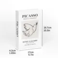 Nordic minimalist black white decorative book storage box Picasso art fake book ornament display - Magnetic Storage Model - Openable / FH-31