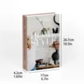Nordic minimalist decorative simulation book for coffee table modern home decor styling display - Folding Type (Flat Shipping Assembly Required) / FH-72
