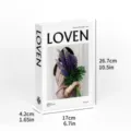 Decorative fake book modern minimalist luxury home office desk decor display book prop 1pcs - Foldable Style (Assembly Required) / DH-482