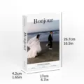 Decorative fake book ornament modern luxury style book box for home and office decor display - Foldable Style (Assembly Required) / DH-516