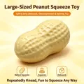 Großes erdnussförmiges Slow Rebound Squishy Anti-Stress-Spielzeug mit Textur - Erdnuss-Block