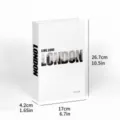 Decorative London fashion city faux book model photo prop for hotel cafe home decor - London Style (BH-2A1021) / Cross-Border Foldable Style