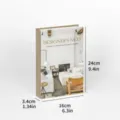 Modern decorative book for coffee table, minimalist home display fake book with size specs. - YH-27 Style