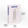 Decorative fake book model for modern coffee table and bookshelf display, elegant pink home decor. - Folding Style (Assembly Required) / #DH-506