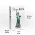 Decorative fake book model New York city theme stylish coffee table home room decor book - Folding Style (Assembly Required) / #DH-507