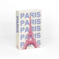 Decorative Eiffel Tower book model for coffee table and bookshelf display interior decoration. - Folding Style (Assembly Required) / #DH-505