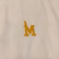 Minimalist gold titanium steel letter M pendant necklace for women fashion daily wear chic - Alphabet M Pendant (DX611) / Gold