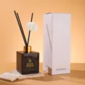 Gardenia scented reed diffuser set with elegant glass bottle and packaging box for home decor. - Gardenia - 200ml