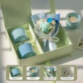 Set de regalo de vela perfumada fragancia hogar aromaterapia cristal decoracion - Brisa Marina