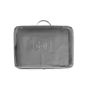 Cubo de embalaje de viaje portátil para maleta ropa, bolsa organizadora gris de malla. - Gris