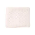 White knitted neck warmer snood detail shot, soft winter thermal scarf for women kids. - White