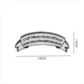 Enamel pin badge with funny English letter slogan, metal drip oil fashion accessory for clothes. - 1527#