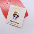 Cute crown duck metal enamel brooch badge with sunglasses, perfect fashion accessory for clothes. - Crown Duck (With Card)