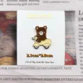 Cute cartoon bear scooter enamel pin alloy brooch fashion jewelry badge accessory for women - Bear Riding (YH976#) / With Card