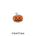 Halloween pumpkin enamel pin cute cartoon badge metal brooch for clothes and bags. - 923# without Cardboard Packaging