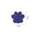Blue Cartoon Cat Claw Enamel Alloy Brooch Badge Cute Anti-Glare Lapel Pin Fashion Gift - 1231# / Without Card