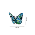 Farfalla Smalto Spilla Spillina Lega Colorato Moda Abbigliamento Accessori Gioielli - 1468# (senza confezione di cartone)