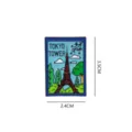 Tokyo tower metal enamel pin brooch badge fashion souvenir travel souvenir accessory 3.5cm - Tokyo Tower (1644#) / Without Card