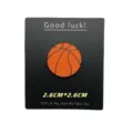 Basketball enamel pin metal badge cute sports backpack clothes decorative lapel pin gift. - Basketball (With Header Card for Self-Packing) YH262#