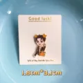 Cartoon anime character enamel brooch pin for clothing bags, cute alloy badge accessory. - With Cardboard Packaging (YH1062#) / Cancer