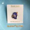 Jolie broche émaillée de dessin animé badge en alliage pour vêtements et accessoires - Avec Emballage Carton (YH1065#)