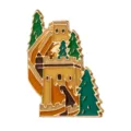 Great Wall enamel pin metal brooch creative architecture clothing bag accessory souvenir gift item - Great Wall (YH1239) / With Card