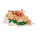 Potala Palace enamel pin, creative Chinese architecture metal brooch badge for clothes and bags. - Potala Palace (YH1242) / Without Card