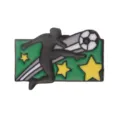 Soccer player enamel pin creative football brooch badge for clothing bags gifts - YH1263 (With Card)