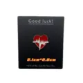 Red Heart ECG Enamel Brooch Badge Cute Medical Lapel Pin for Backpacks Clothes Hat Accessories - Lightning Heart (YH130#) / With Card