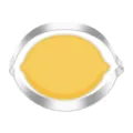 Stainless steel lemon shaped fruit cookie cutter detail view, durable baking mold for kitchen use. - Lemon