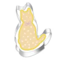 Taglia biscotti gatto in acciaio inossidabile, simpatica forma da forno per dolci. - Gatto 7208