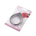 Set di tagliapasta per torta con petali di rosa in acciaio inossidabile, stampo. - Imballaggio in Blister