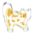 Tagliabiscotti a forma di gatto in acciaio inossidabile, stampo da forno per dolci e biscotti. - Gatto 7354