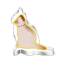 Tagliabiscotti gatto in acciaio inossidabile per cottura, pasta di zucchero e dolci. - Gatto 7355