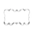 Stainless steel European decorative frame cookie cutter baking pastry mold plaque tool - 7301