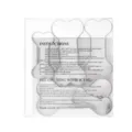 Stainless steel bone cookie cutter set detail view, ideal for baking kitchen tools. - 5-Piece PET Box Deluxe Packaging