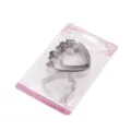 Set di tagliafondente in acciaio inossidabile per fiori di peonia e decorazione dolci - Imballaggio in Blister