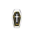Gothic coffin cross pendant charm stainless steel punk rock jewelry accessory for necklace bracelet - Coffin 7263