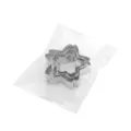 Stainless steel cherry blossom cookie cutter set for fondant cake baking mold option 02 - Integrated 3-Piece Set in OPP Bag