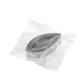 Ensemble d'emporte-pieces feuille en inox, 6 tailles imbriquees pour gateaux et biscuits. - Emballage en Sac OPP
