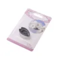 Stainless steel sakura petal cake fondant cutter set mold for baking cake decorating tools. - Single-Petal 3-Piece Set with Card