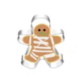 Stainless steel Halloween mummy gingerbread man cookie cutter baking pastry mold tool - Mummy 7240
