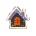 Stainless steel Halloween house cookie cutter for baking cookies and pastry tools. - Haunted House 7054