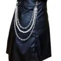 Fashion multi-layer waist chain faux pearl metal pants chain sexy streetwear body jewelry for women - Style 2 Layered Artificial Pearl Pants Chains (Silver Plated)